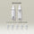 Innerbottle recycling graphic showing two pump bottles labelled 'Full' and 'Empty,' with five empty inner bottle balloons displayed below and text reading 'Return 5 empty balloons = £10 product voucher' on a neutral background.